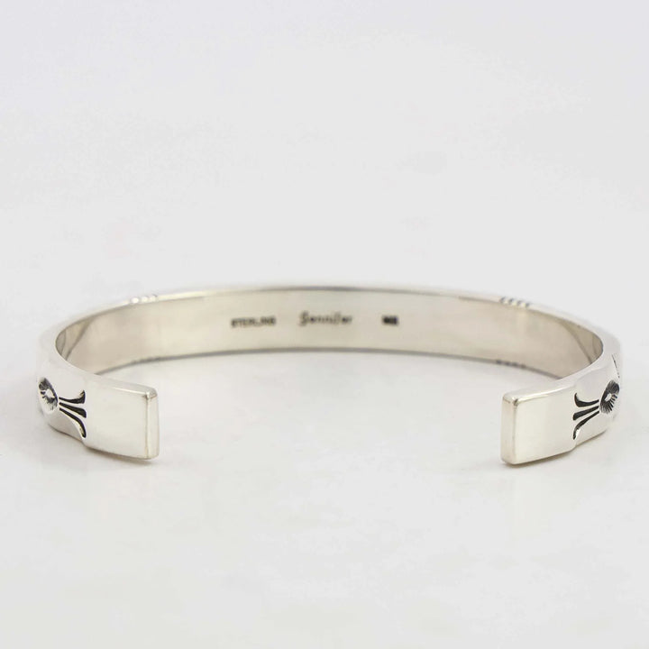 Gold on Silver Cuff