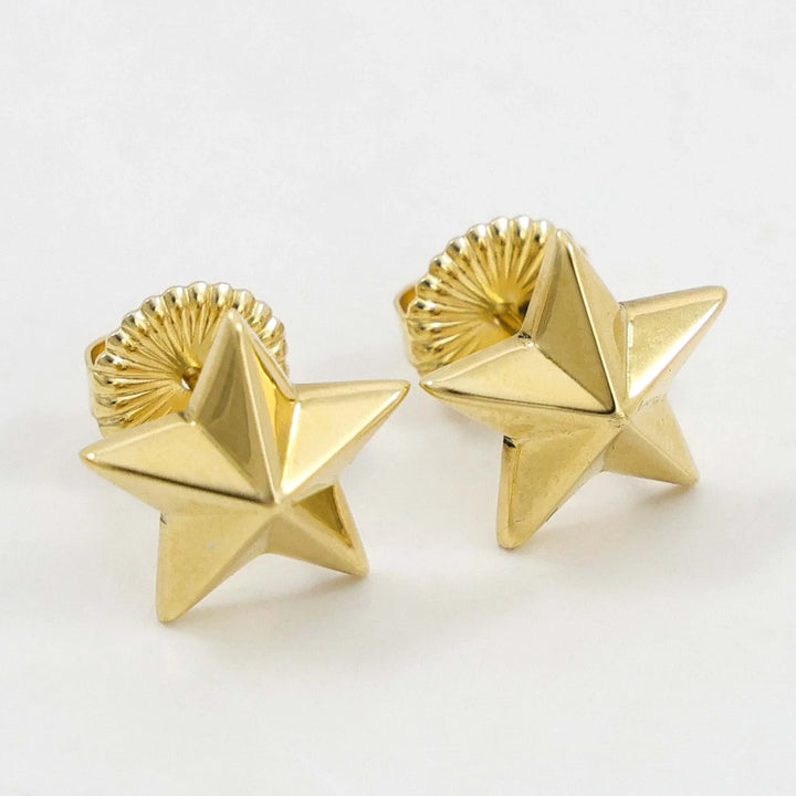 Gold Star Earrings