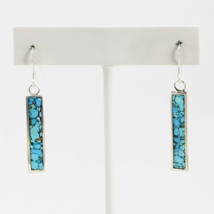 Inlay Turquoise Earrings