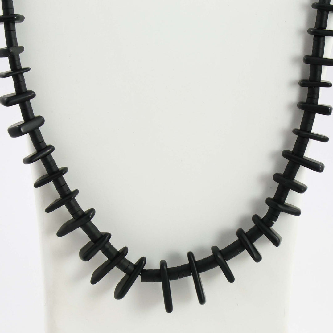 Jet Tab Necklace