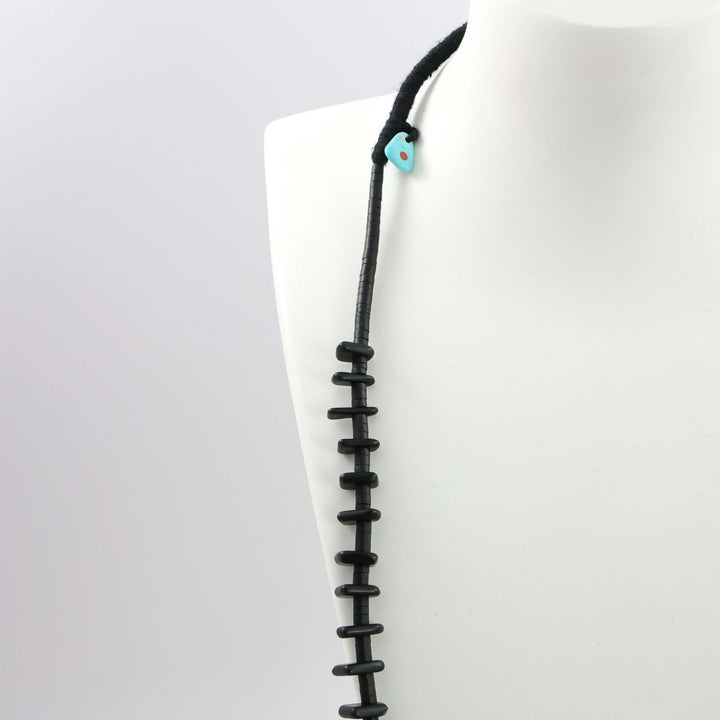 Jet Tab Necklace
