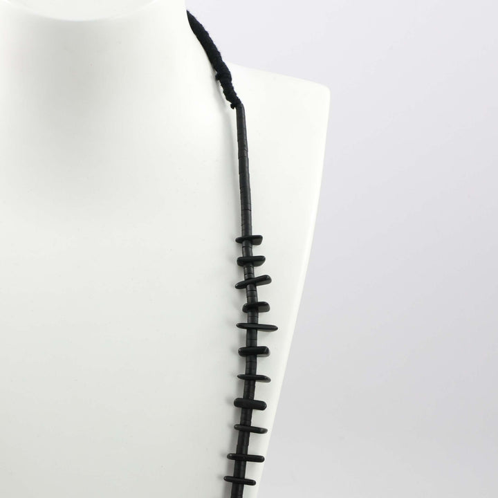 Jet Tab Necklace