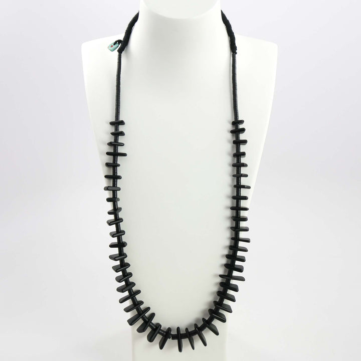 Jet Tab Necklace