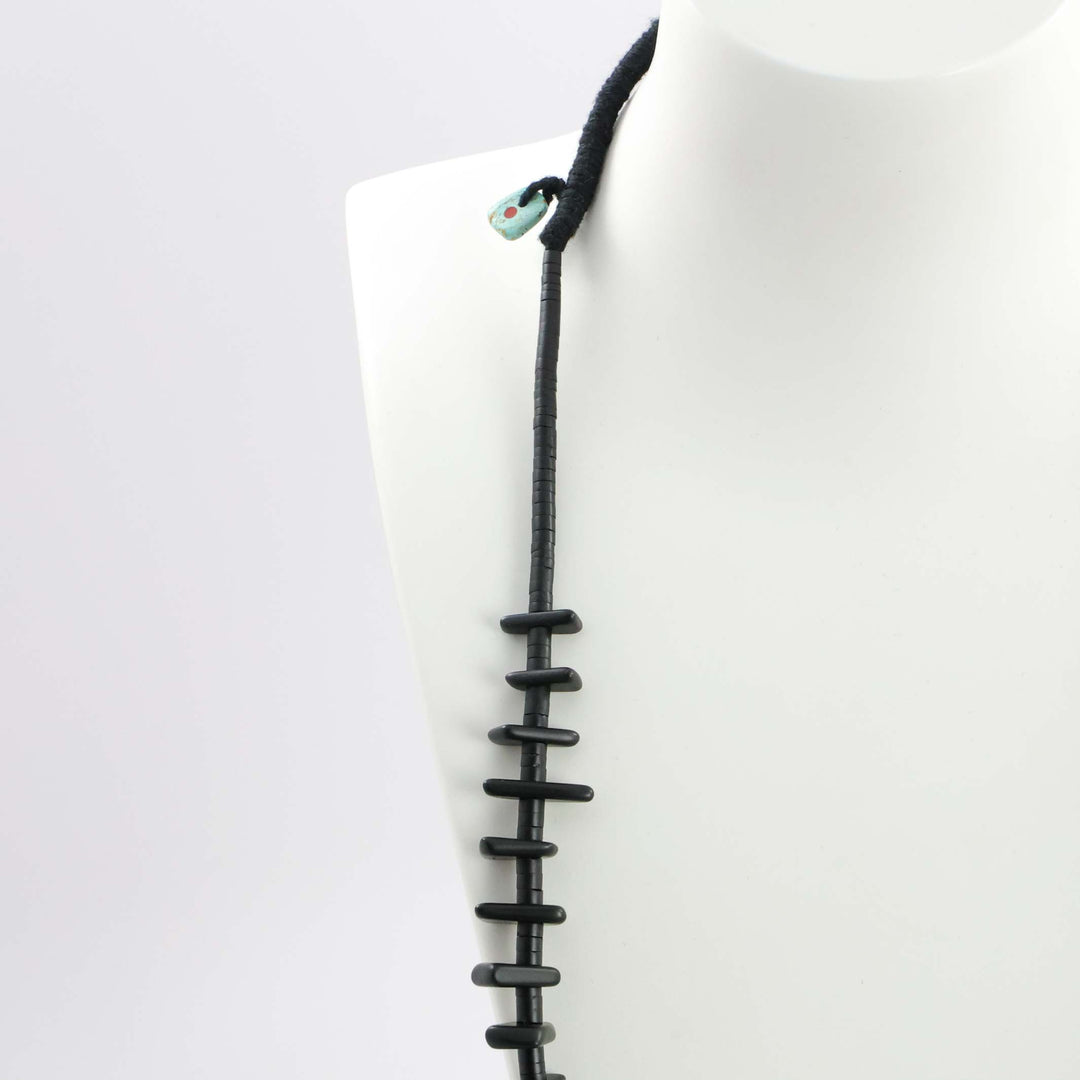 Jet Tab Necklace