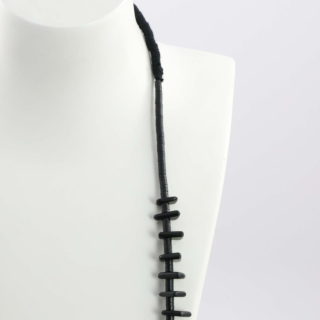 Jet Tab Necklace