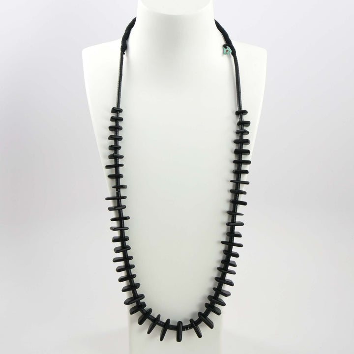 Jet Tab Necklace