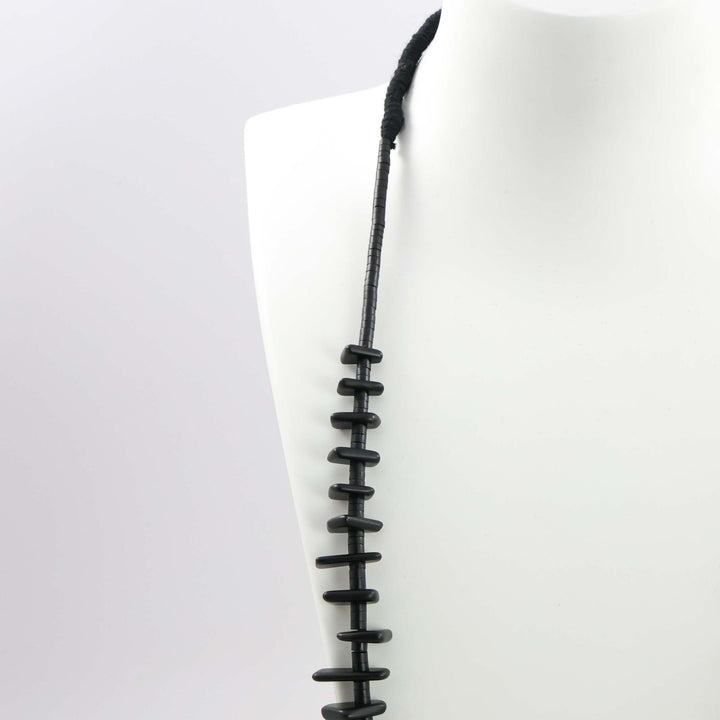 Jet Tab Necklace