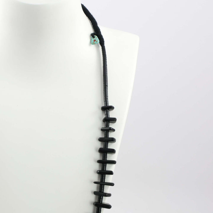 Jet Tab Necklace