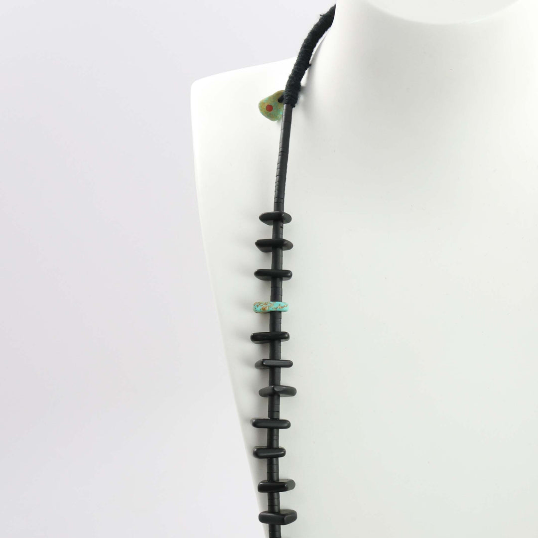 Jet Tab Necklace