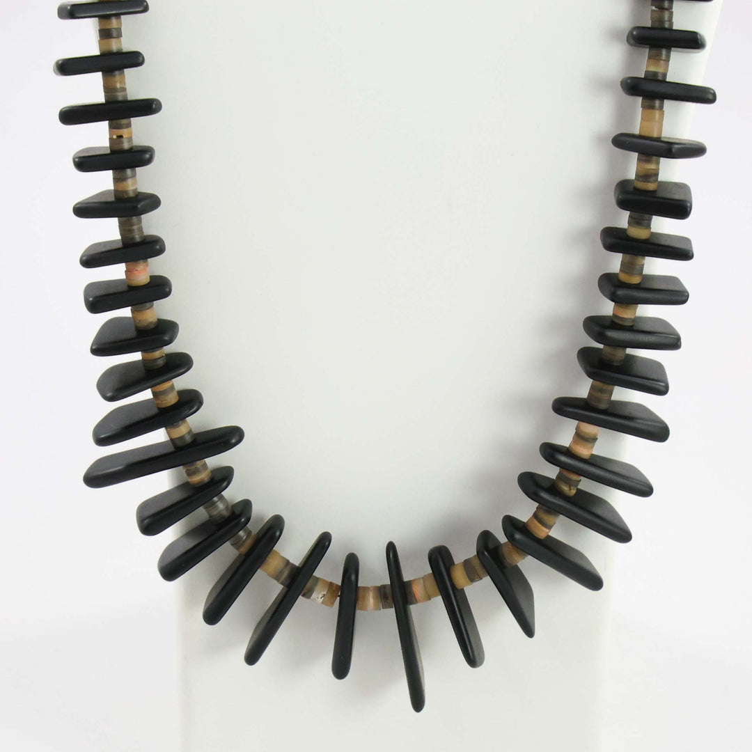 Jet Tab Necklace