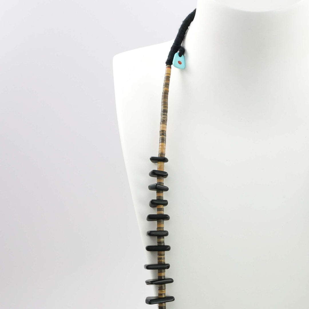 Jet Tab Necklace