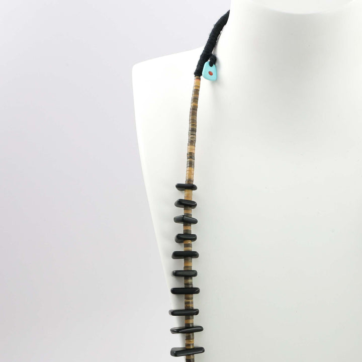 Jet Tab Necklace