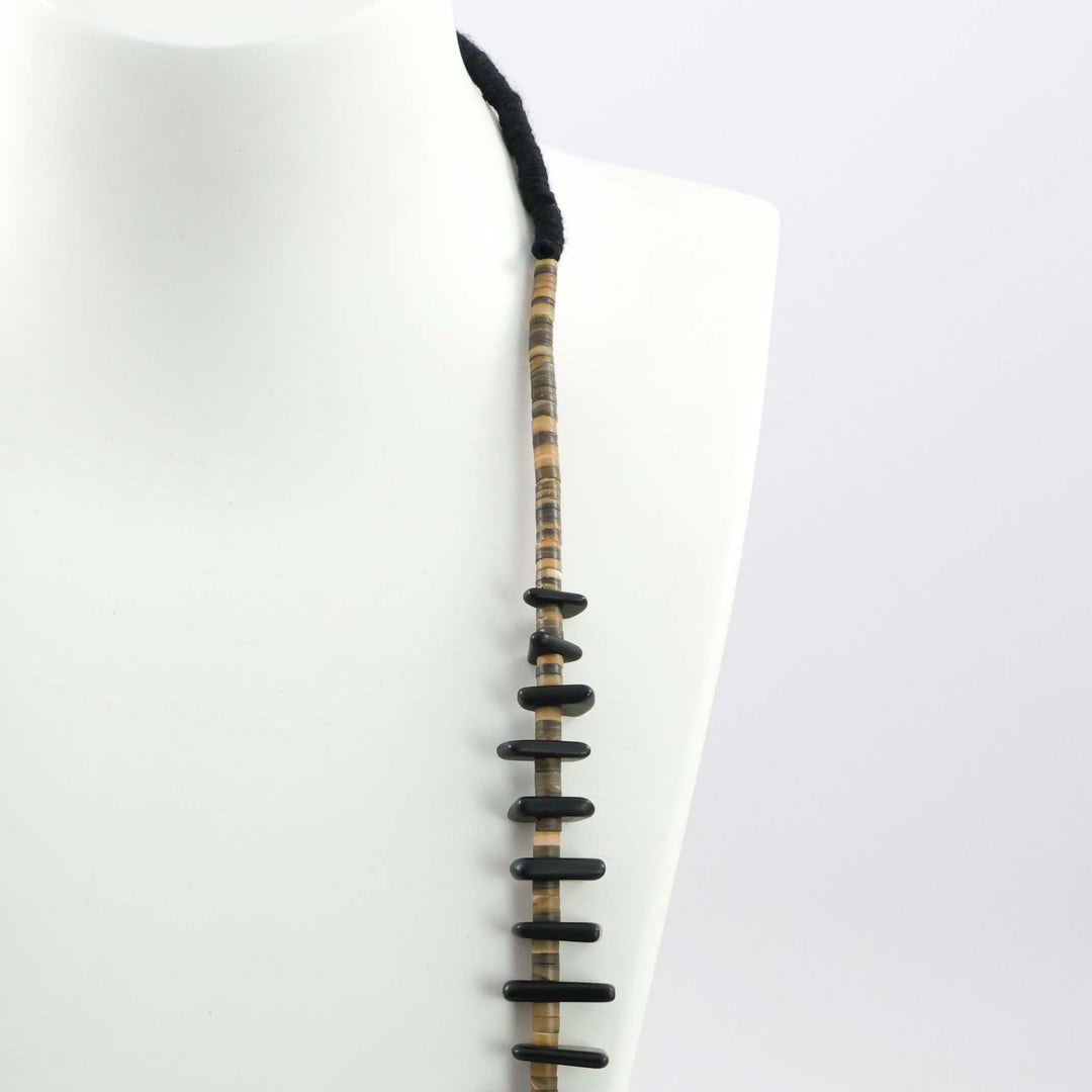 Jet Tab Necklace