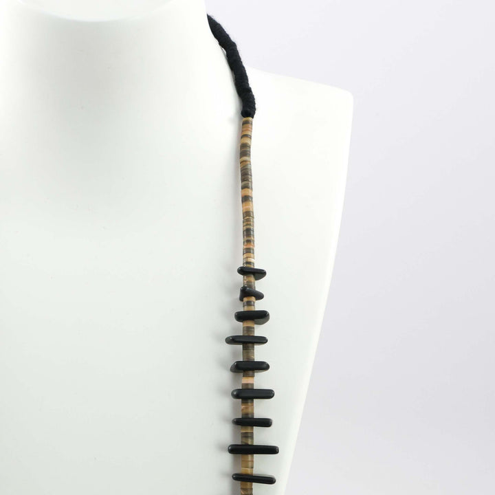 Jet Tab Necklace