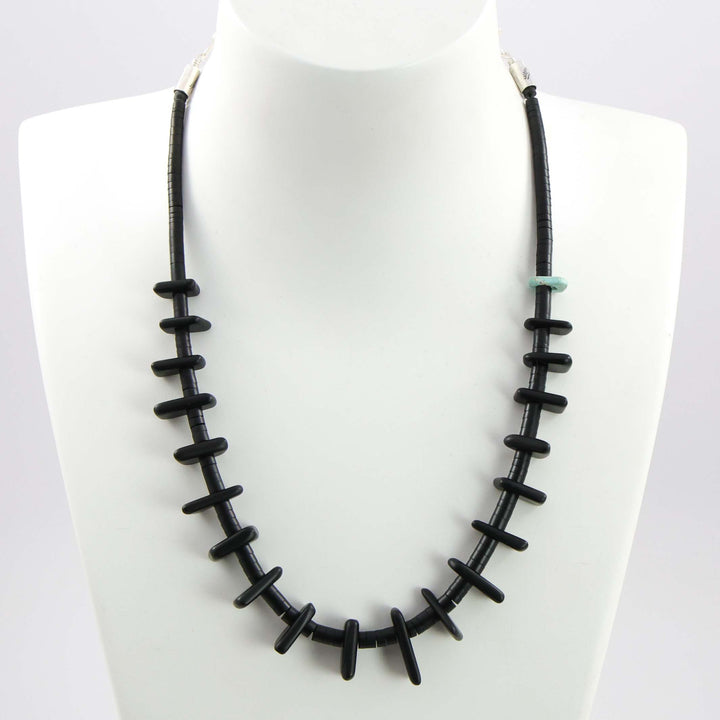 Jet Tab Necklace