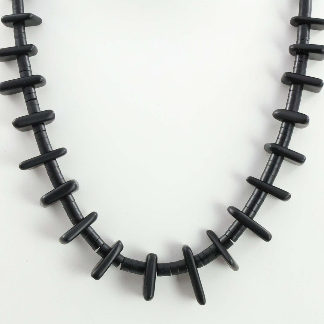 Jet Tab Necklace