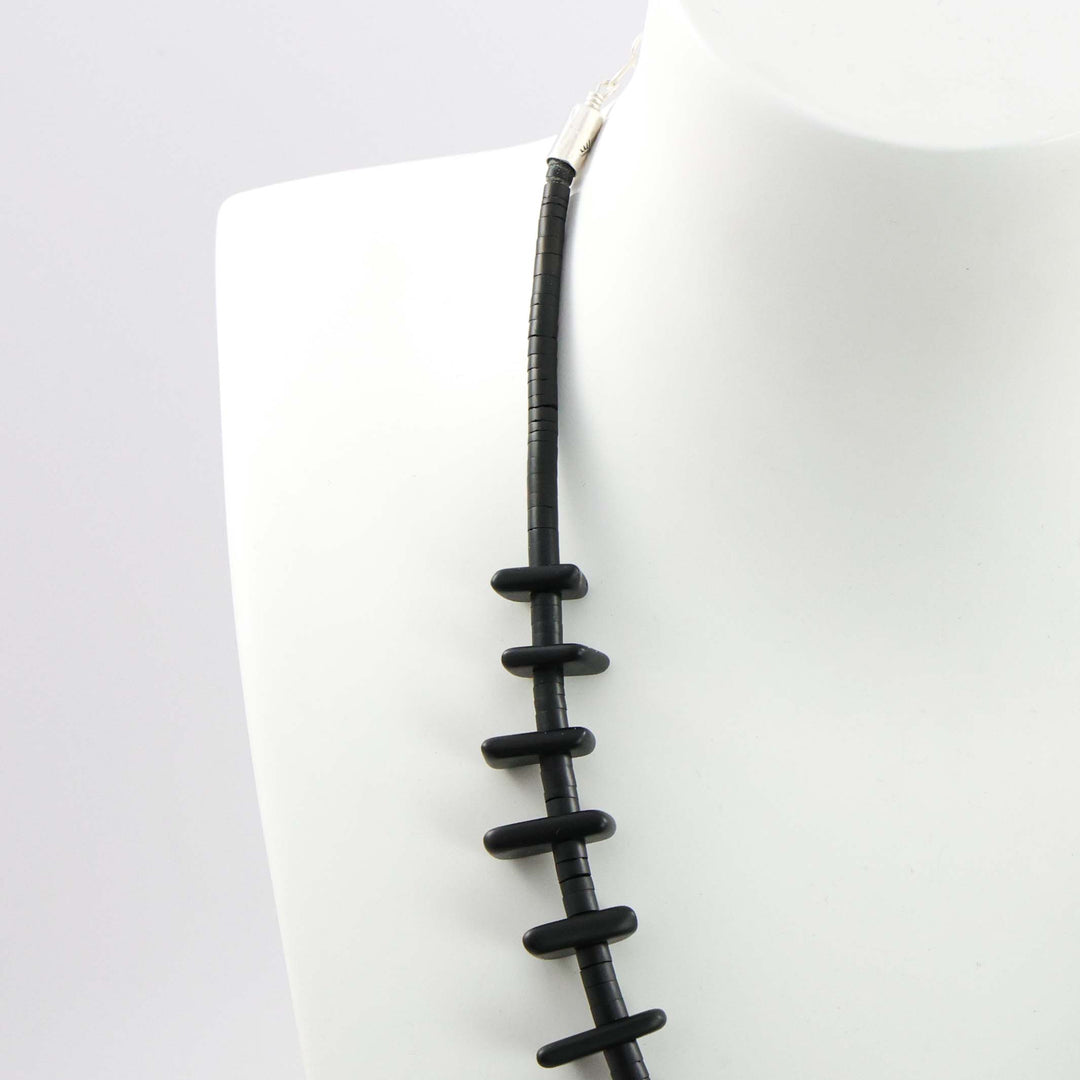 Jet Tab Necklace