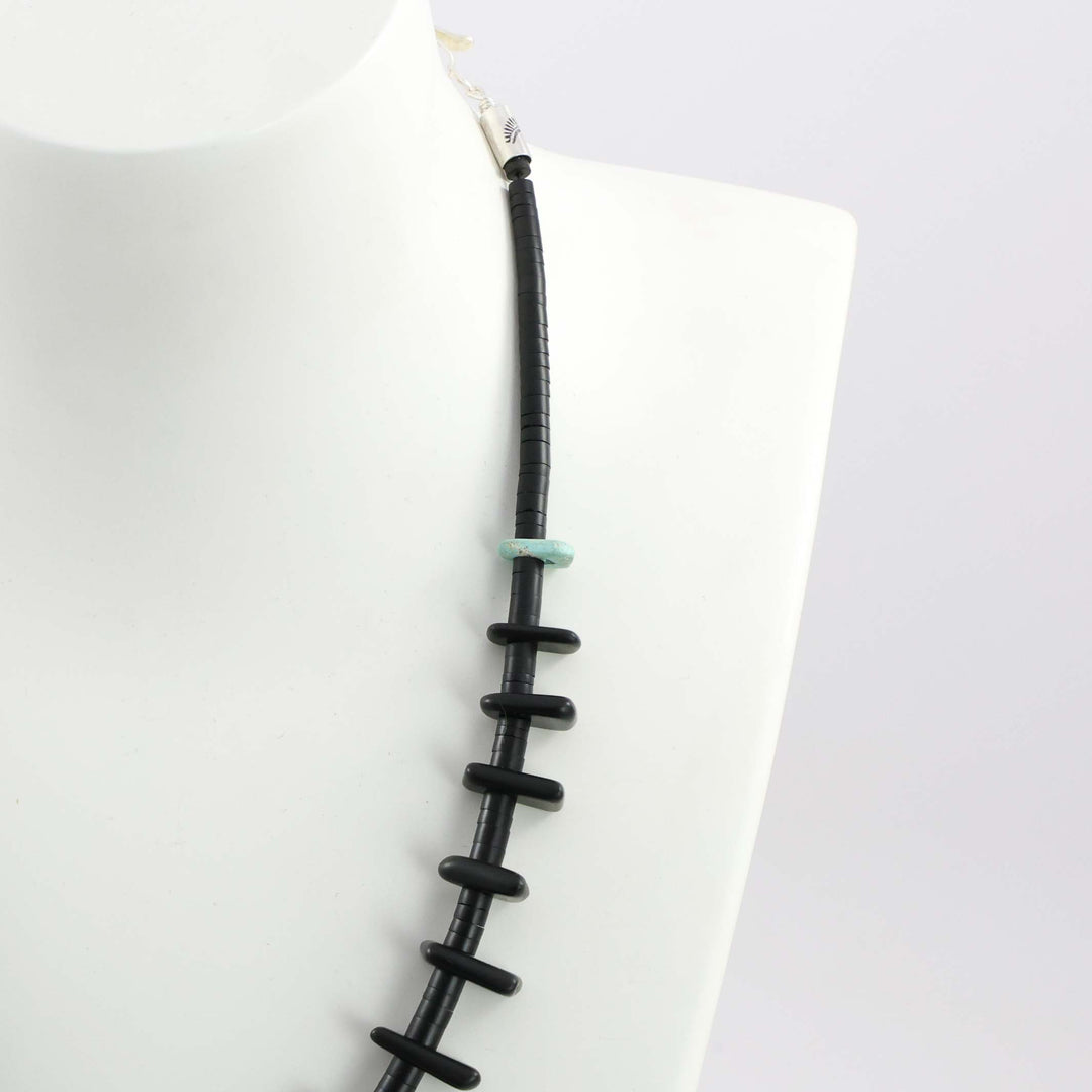 Jet Tab Necklace