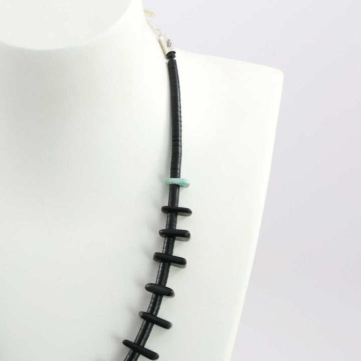 Jet Tab Necklace