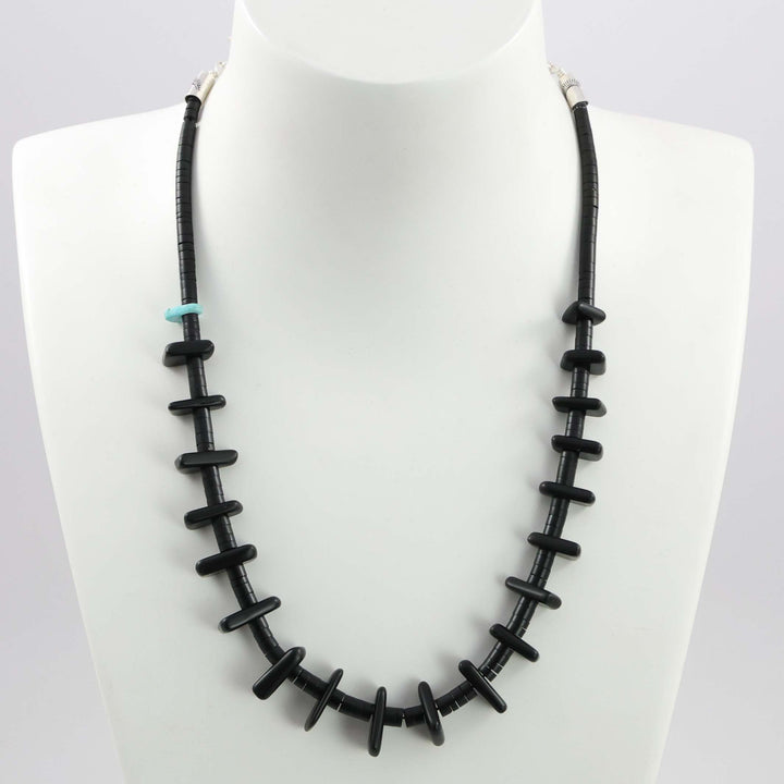 Jet Tab Necklace