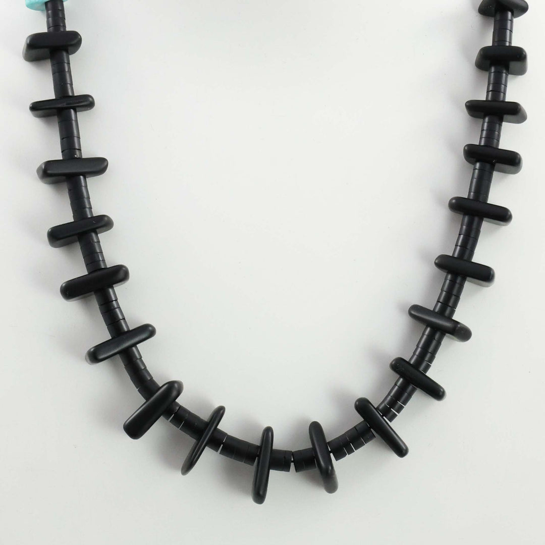 Jet Tab Necklace
