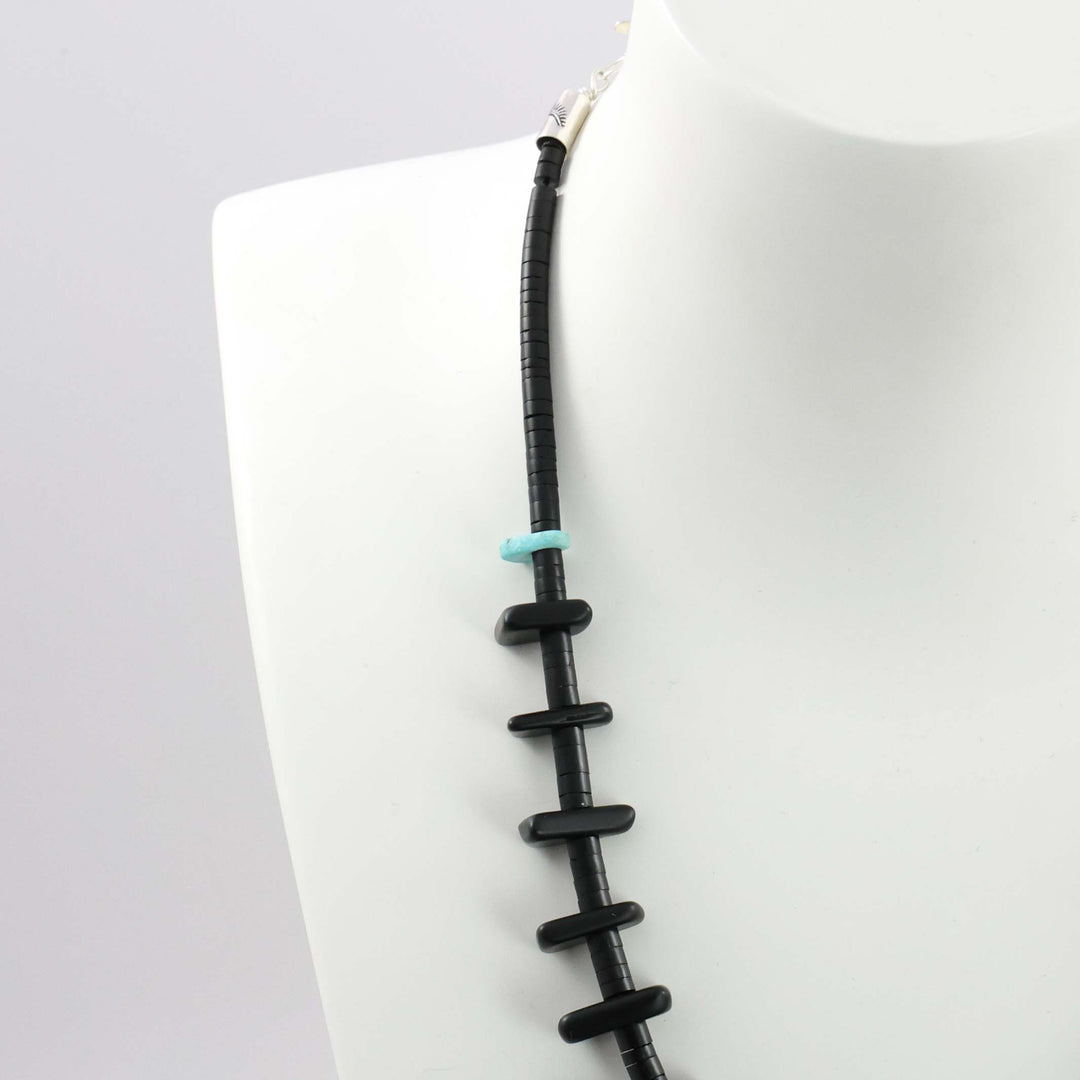 Jet Tab Necklace
