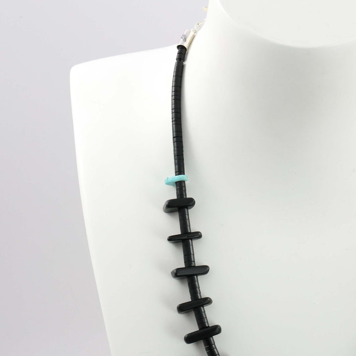 Jet Tab Necklace