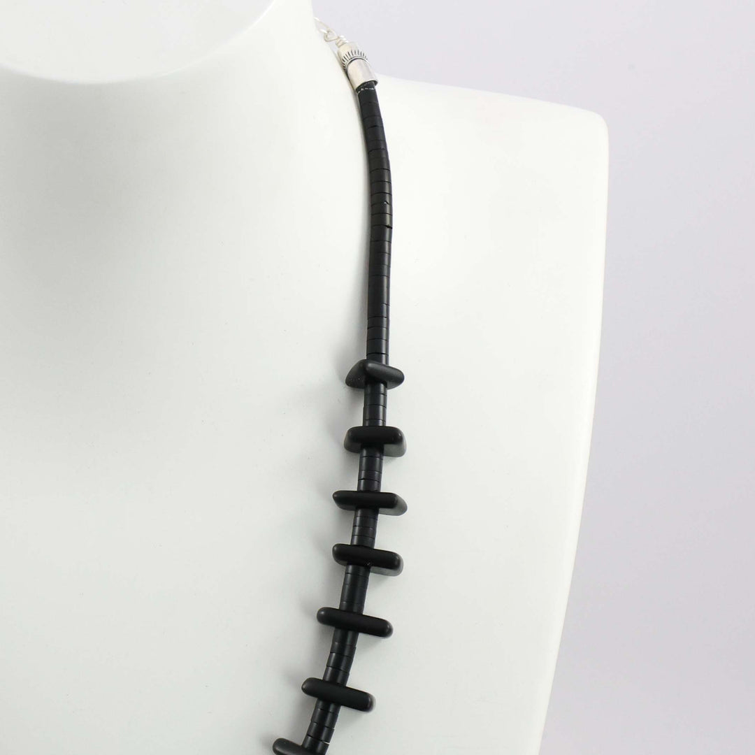 Jet Tab Necklace