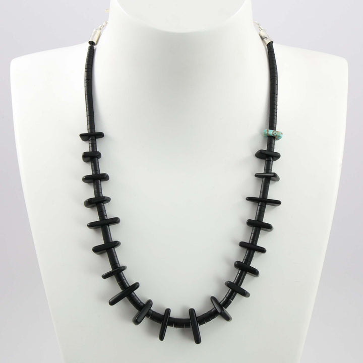 Jet Tab Necklace