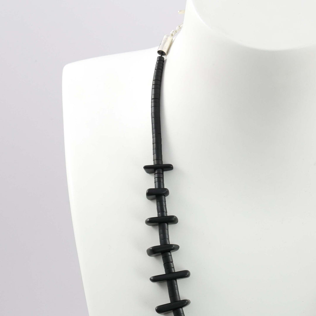 Jet Tab Necklace