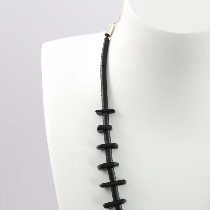 Jet Tab Necklace