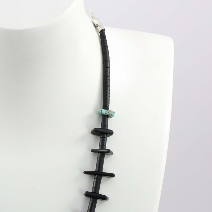 Jet Tab Necklace