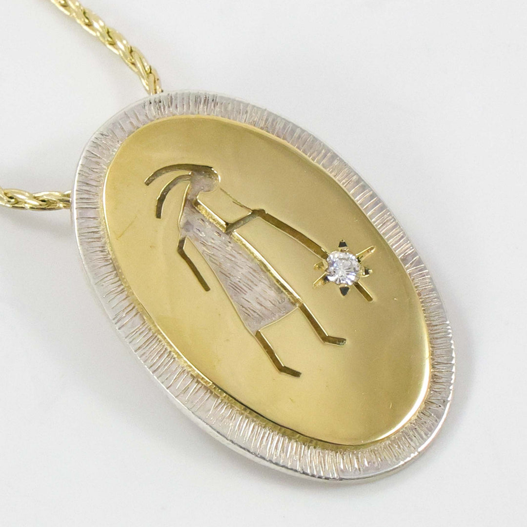 Starblower Pendant with Diamond