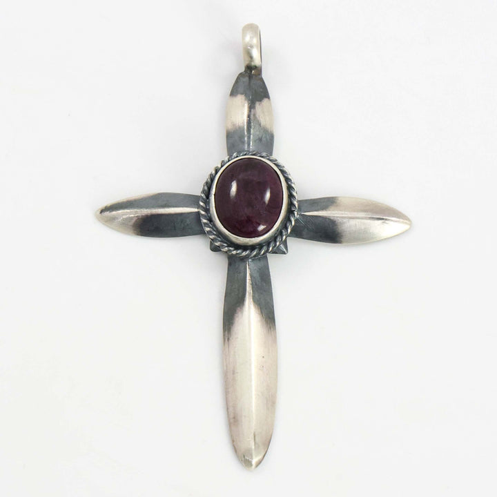 Spiny Oyster Cross Pendant