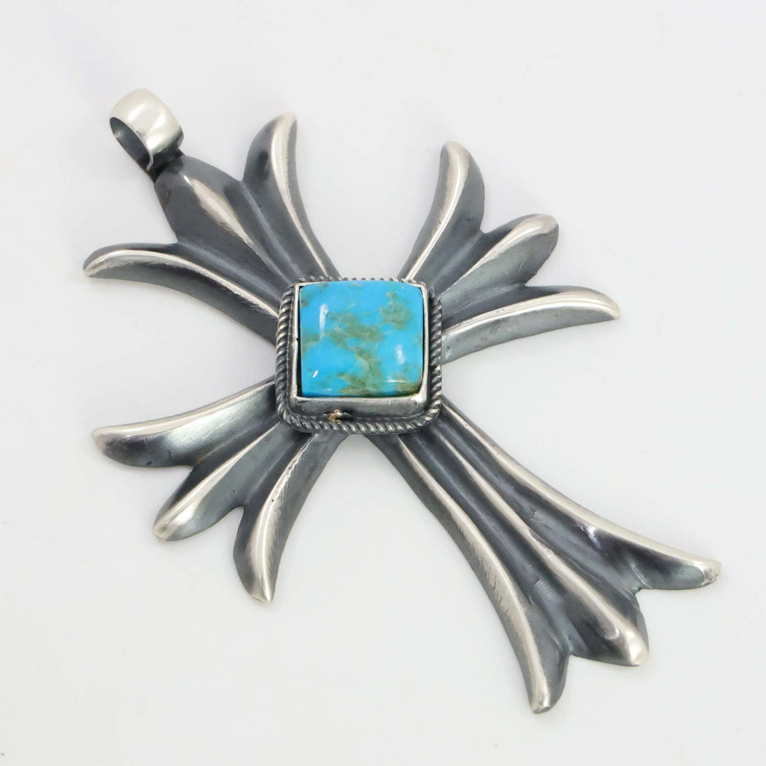 Turquoise Cross Pendant