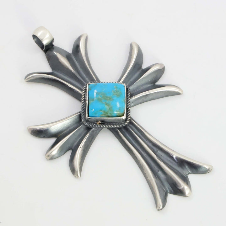 Turquoise Cross Pendant