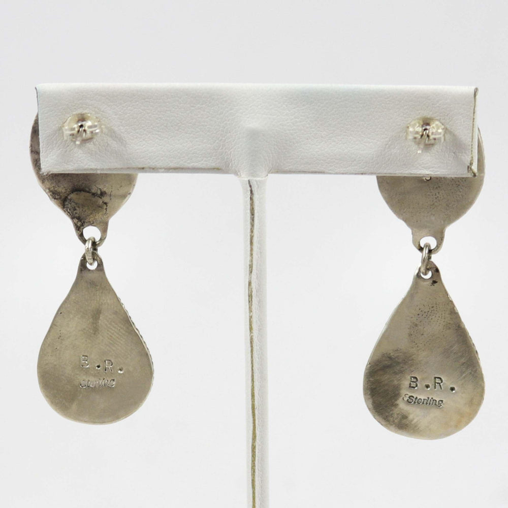 Persian Turquoise Earrings by Bob Robbins - Garland's