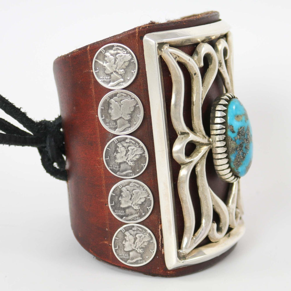 Persian Turquoise Ketoh Bracelet by Bob Robbins - Garland's