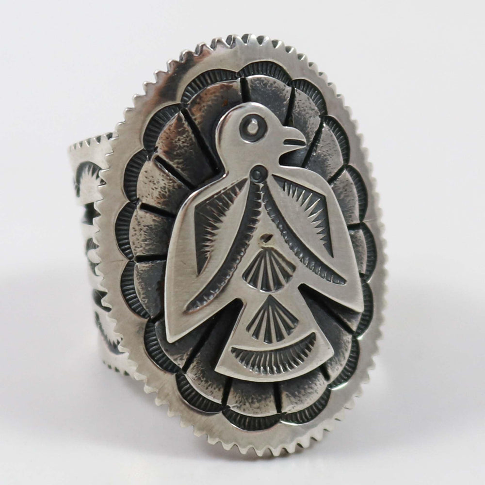 Thunderbird Ring by Curtis Pete - Garland's