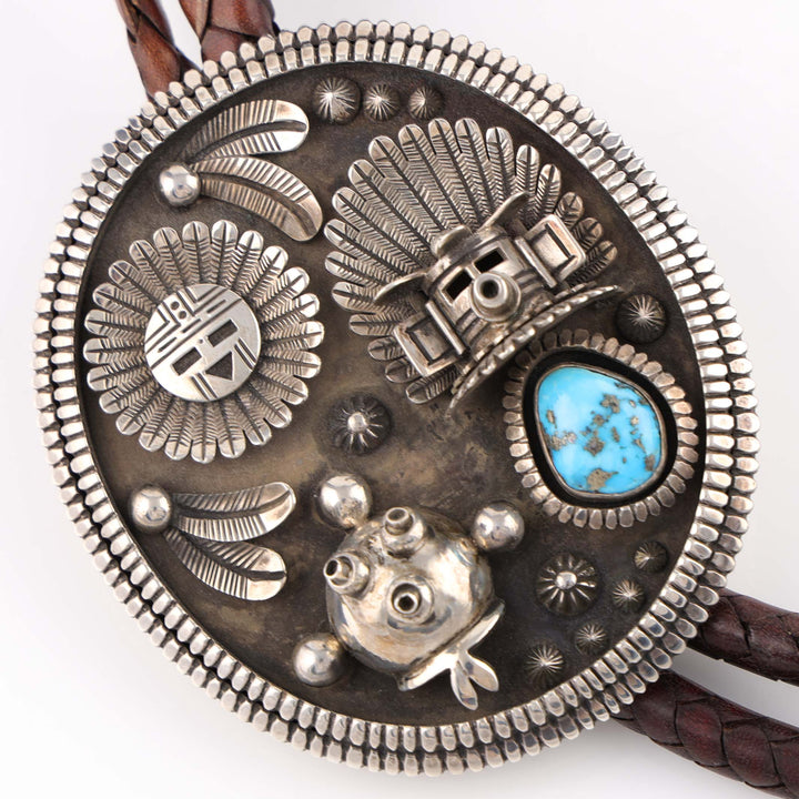 Three Kachina Bola Tie