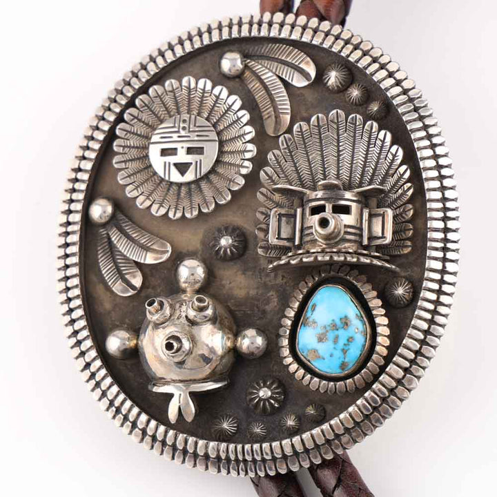 Three Kachina Bola Tie