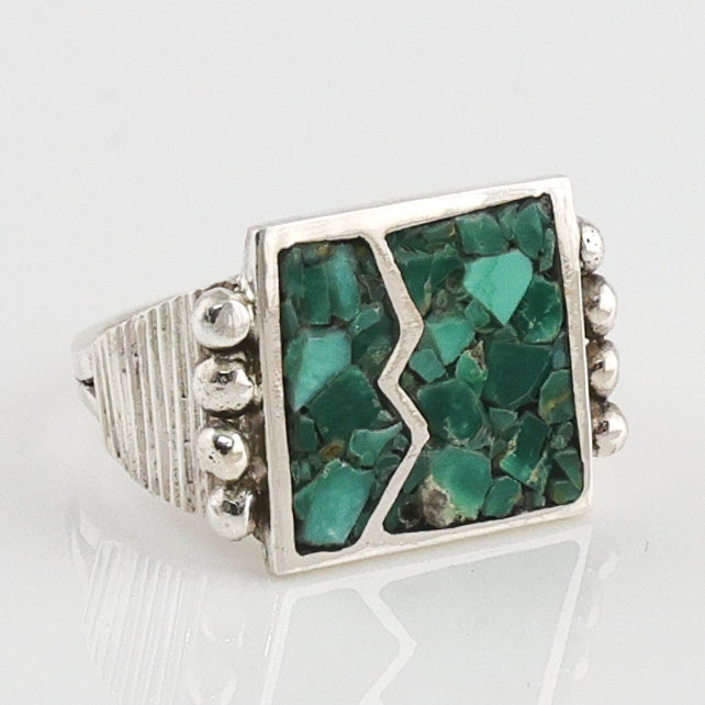 Variscite Inlay Ring