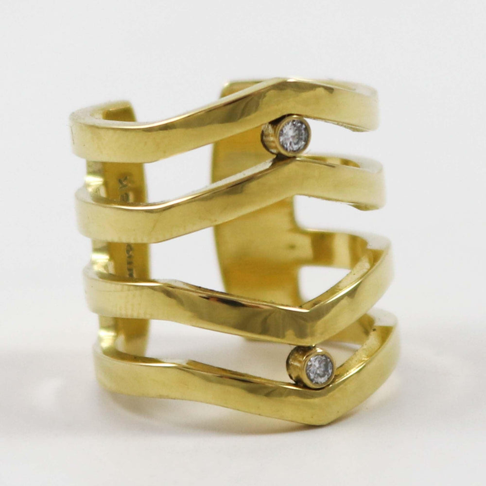 18k Gold Diamond Ring by Maria Samora - Garland's