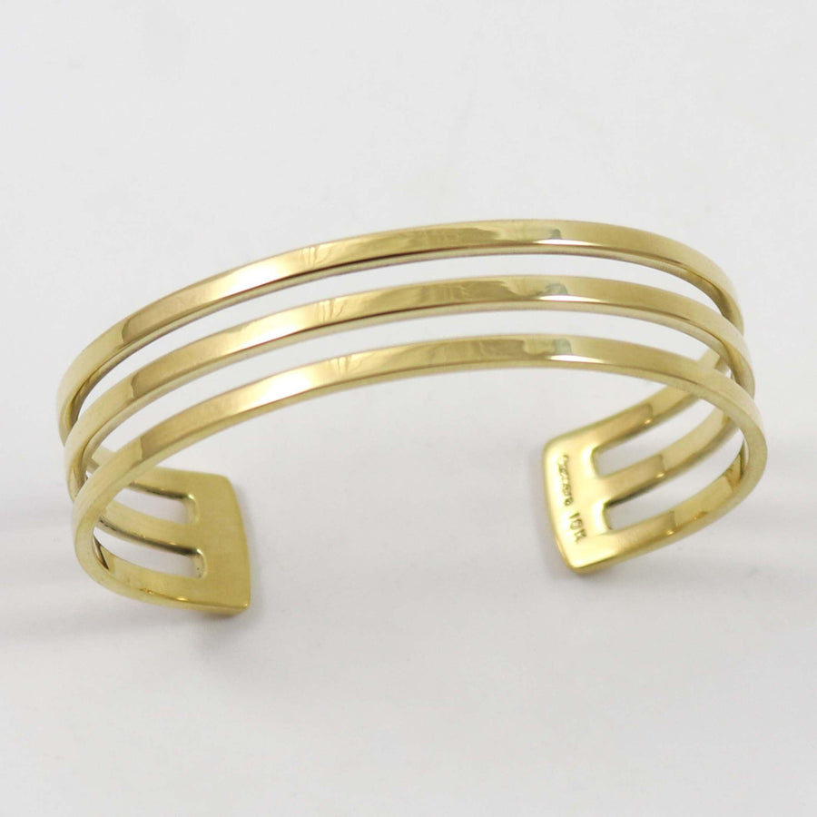 18k Gold Strata Cuff by Maria Samora - Garland's