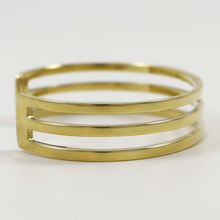 18k Gold Strata Cuff by Maria Samora - Garland's