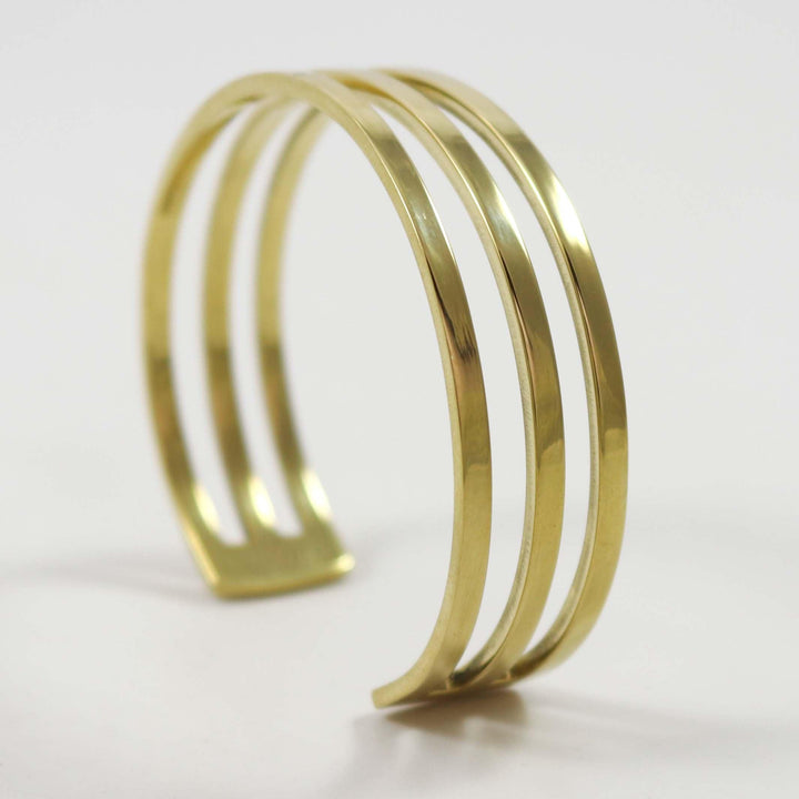 18k Gold Strata Cuff by Maria Samora - Garland's