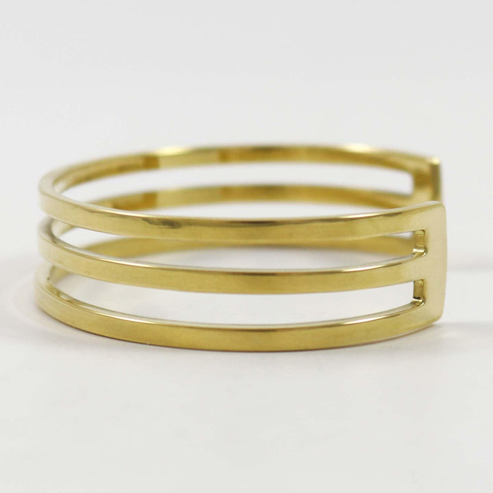 18k Gold Strata Cuff by Maria Samora - Garland's