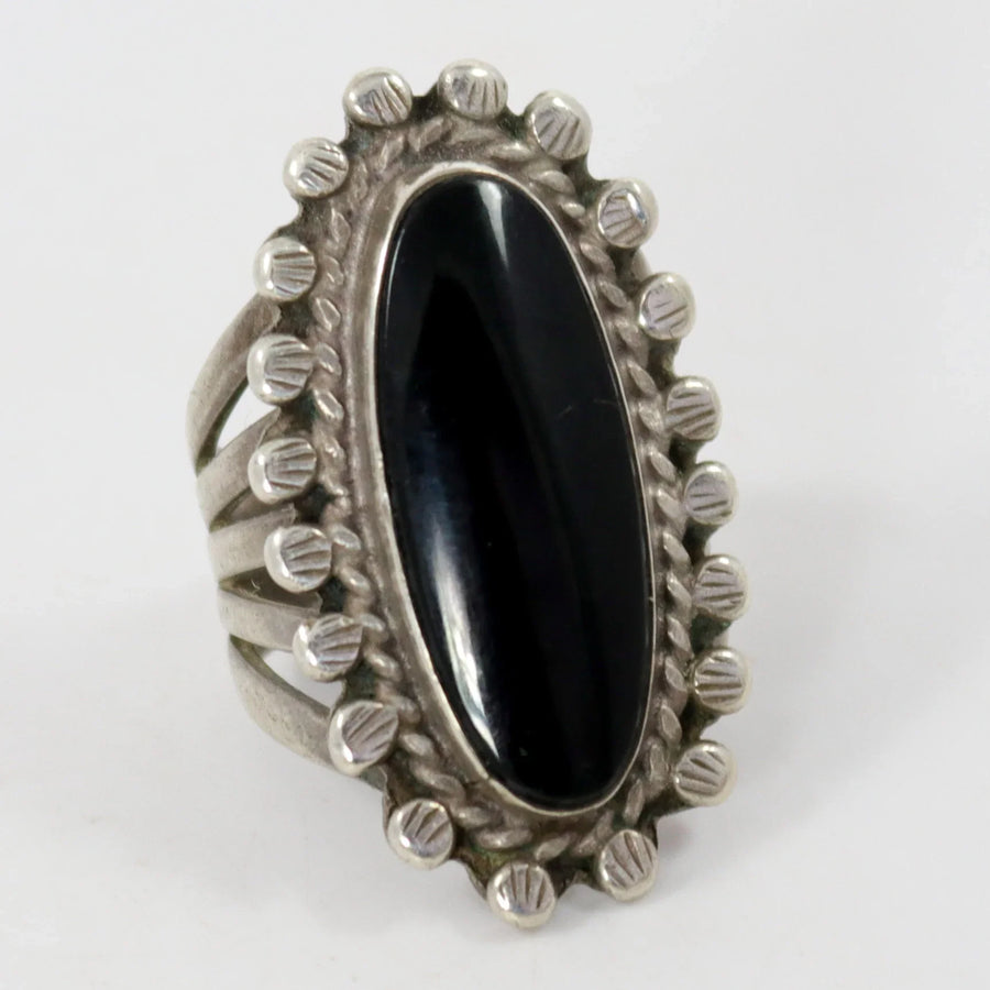 1940s Onyx Ring by Vintage Collection - Garland's