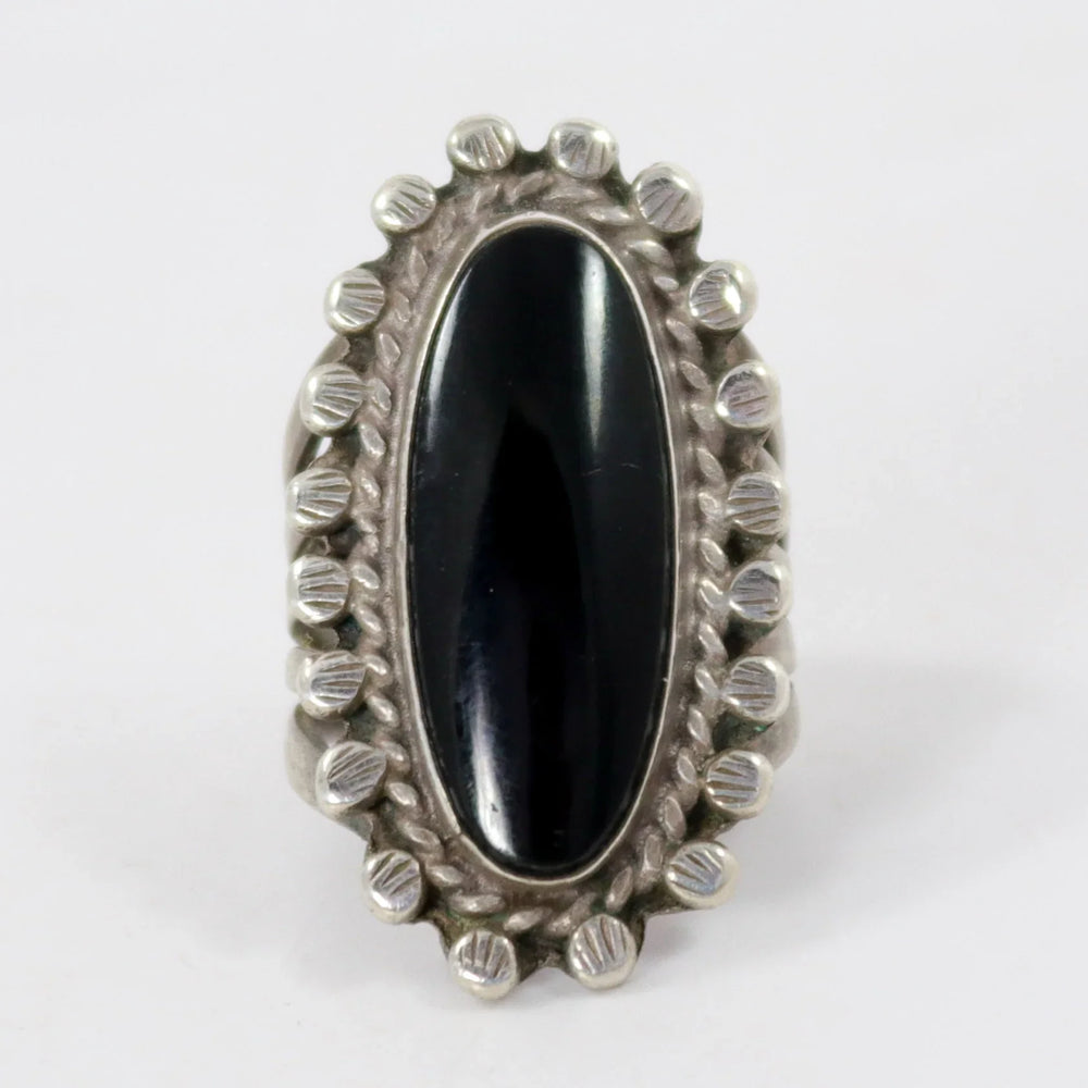 1940s Onyx Ring by Vintage Collection - Garland's