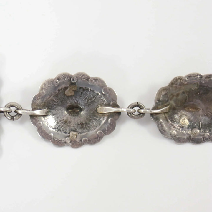 1940s Silver Concho Belt by Vintage Collection - Garland's